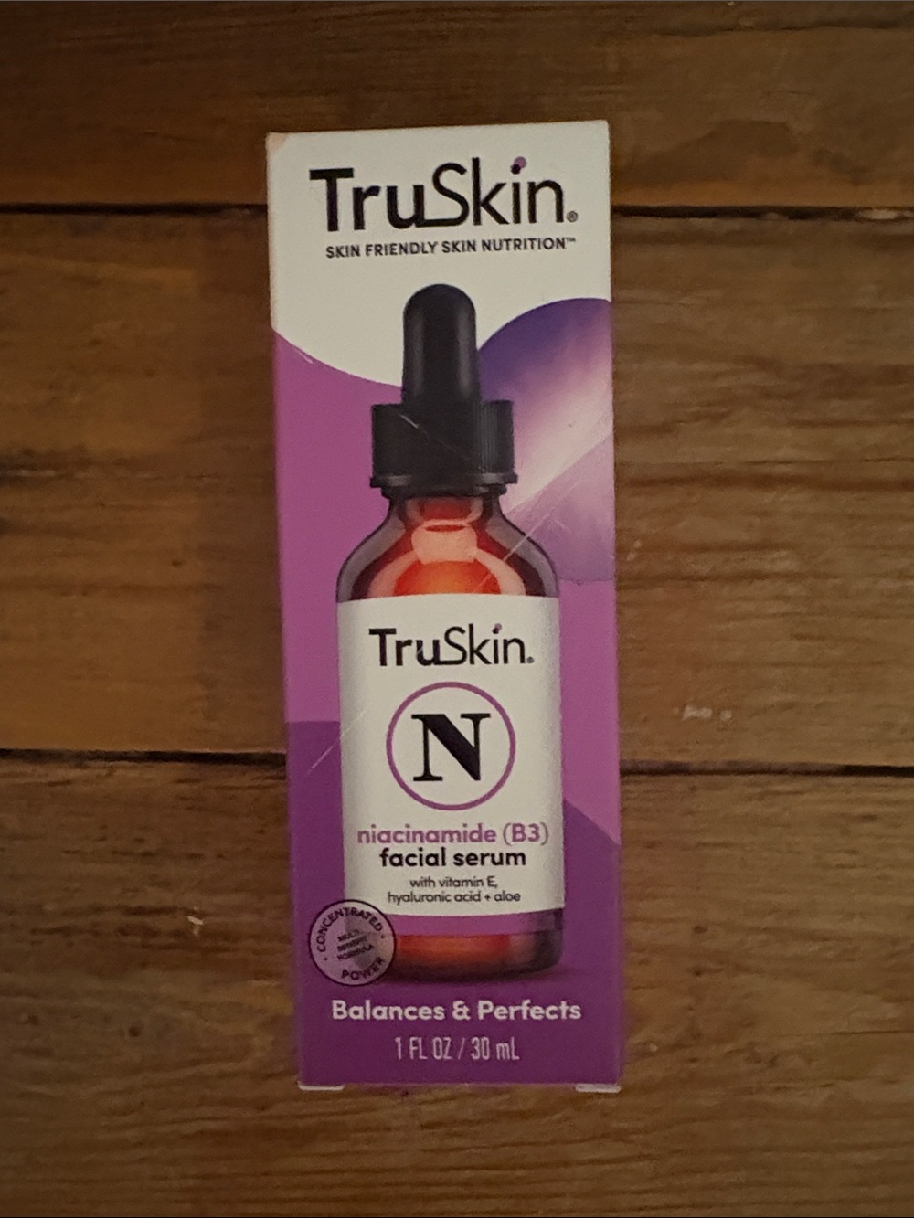 TruSkin Niacinamide (B3) Facial Serum – 1 fl oz / 30 mL 💜